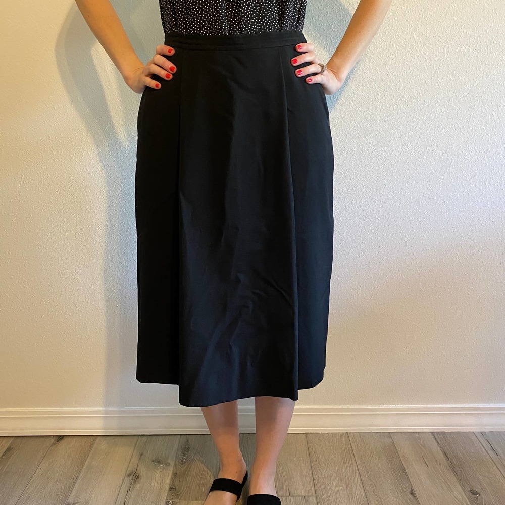 Vintage Black Barry Bricken Skirt